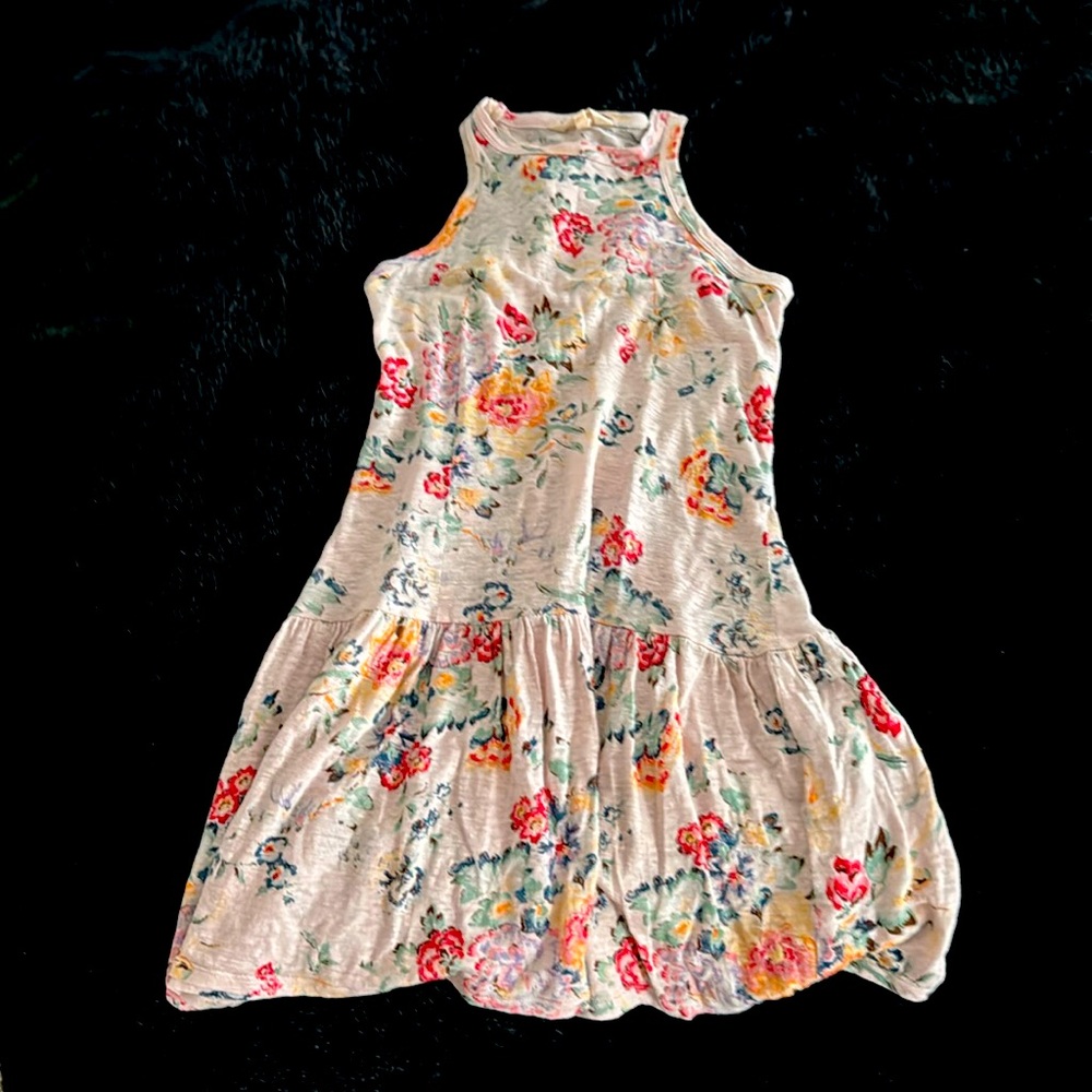 Rebecca Taylor pink cotton shift mini dress